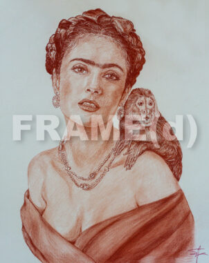 Frida - Carte postale