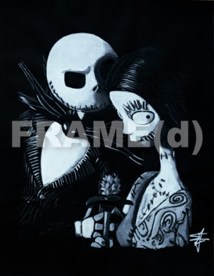 The nightmare before Christmas - Carte postale